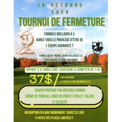 Tournoi de fermeture - 10...